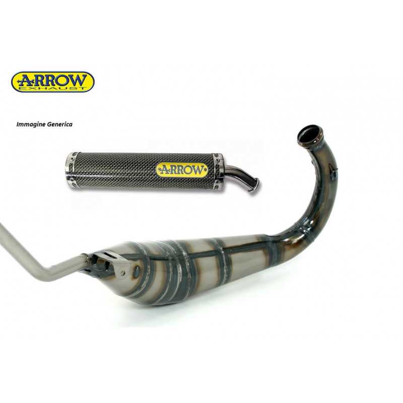 APRILIA RS 125 ARROW expansion d'échappement + silencieux carbone
