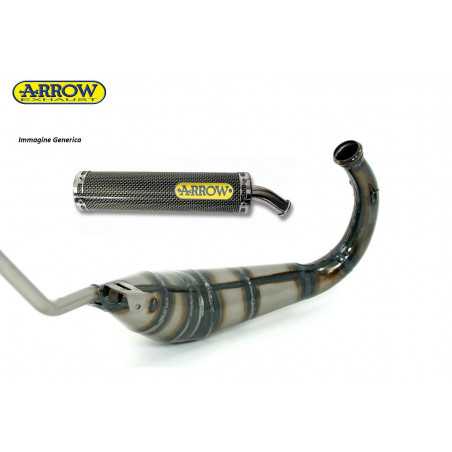 APRILIA RS 125 ARROW Espansione scarico + Silenziatore carbonio