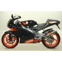 Aprilia RS 125 ARROW Bufanda de escape escape + silenciador Carbón Kevlar-51513SU+51512SU-RiMotoShop