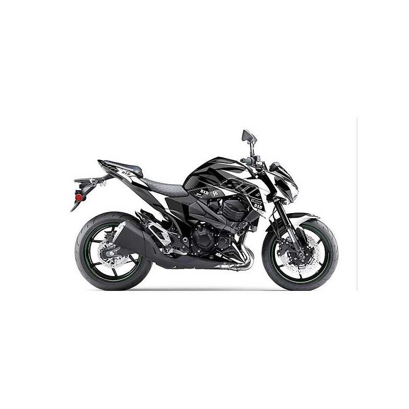 Graphics Kit Stickers 2013 2016 KAWASAKI Z800 BLACK