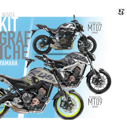 Graphics Kit Stickers 2015 2017 YAMAHA MT125-501019-UP DESIGN