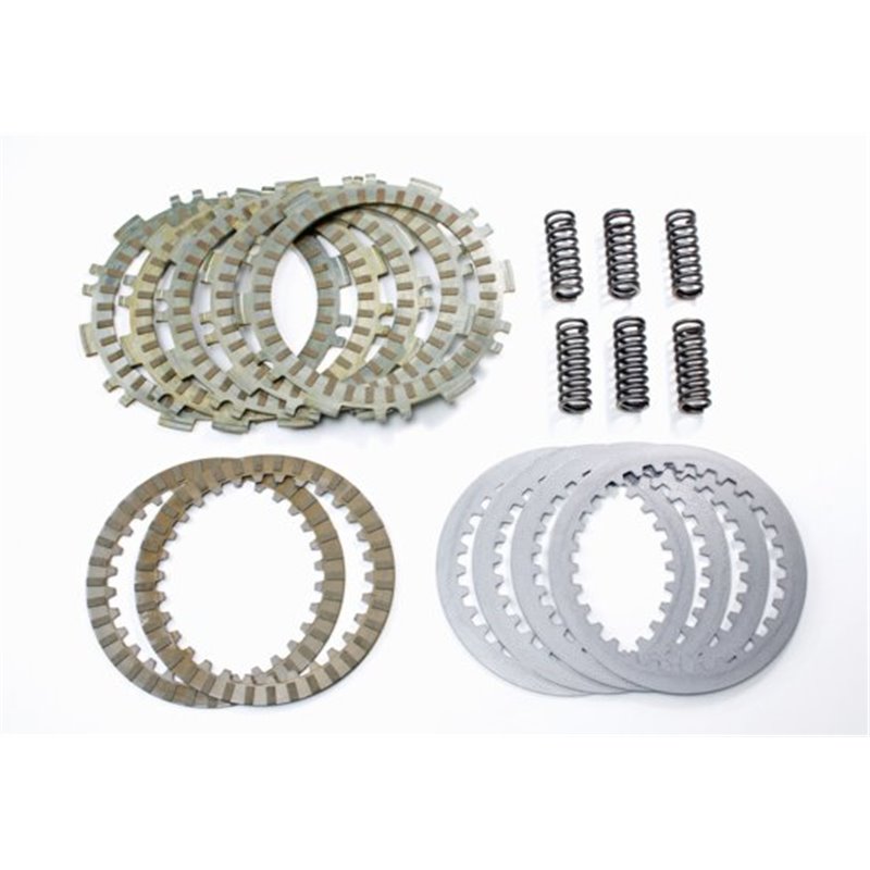 Complete clutch discs kit HONDA CRF 450 R (6 Spring Type) 06-08 clutch springs included