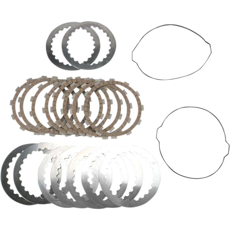 Friction clutch plates and steel HUSQVARNA TC 250 14-18 Moose racing