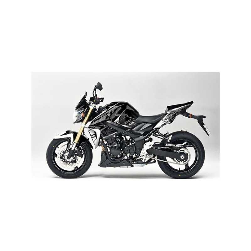 Graphics Kit Stickers SUZUKI GSR750 2008 2016 BLACK -