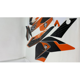 Adhesives Graphics Kit KTM DUKE 690 2010 2015-501009-UP DESIGN