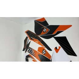 adhésifs Graphics Kit KTM DUKE 690 2010 2015-501009--UP DESIGN