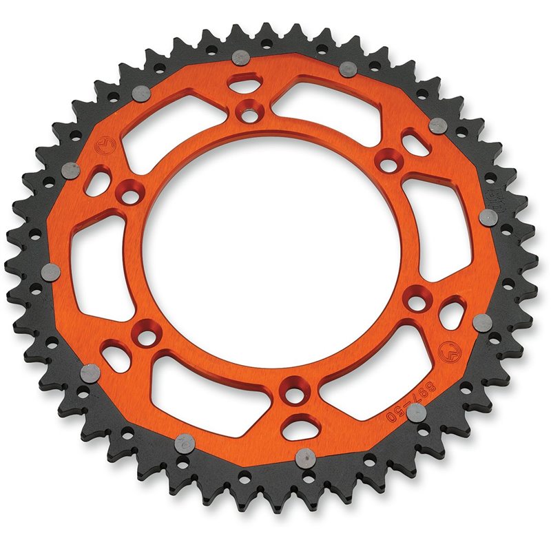 Rear dual sprockets Husqvarna 350 FE 14-18 moto mx & enduro 