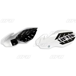 Garde-mains blancs "Flame" KTM EXC 250 350 14-18 