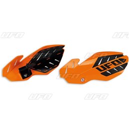 Garde-mains blancs "Flame" KTM EXC 250 350 14-18 