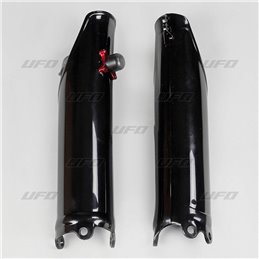 Fork slider protectors noir HONDA CRF 250 R 10-18 with launch control 