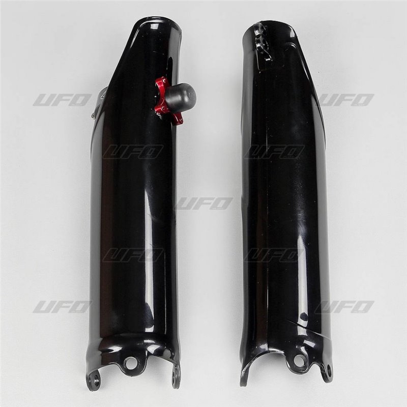 Fork slider protectors noir HONDA CRF 450 R-X 09-12 with launch control 