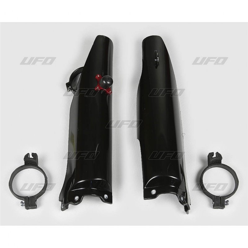 Fork slider protectors noir KAWASAKI KX 450 F 13-15 with launch control 