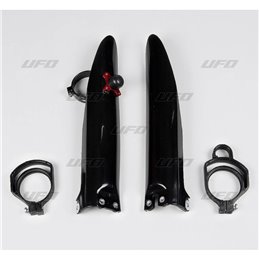 Copristeli forcella nero KAWASAKI KX 85 01-13 con kit partenza 