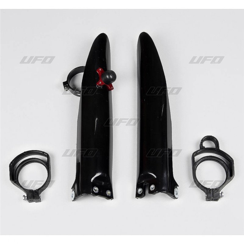 Fork slider protectors noir KAWASAKI KX 85 01-13 with launch control 