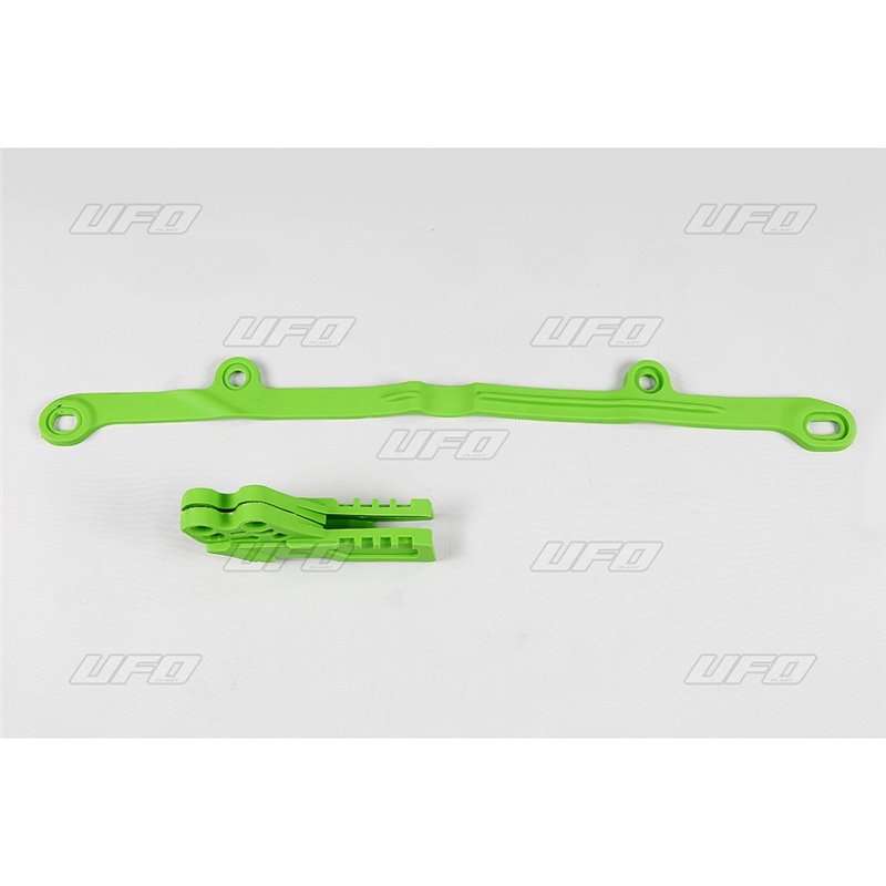 Kit cruna catena & Fascia forcellone nero KAWASAKI KX 250 F 06-08 