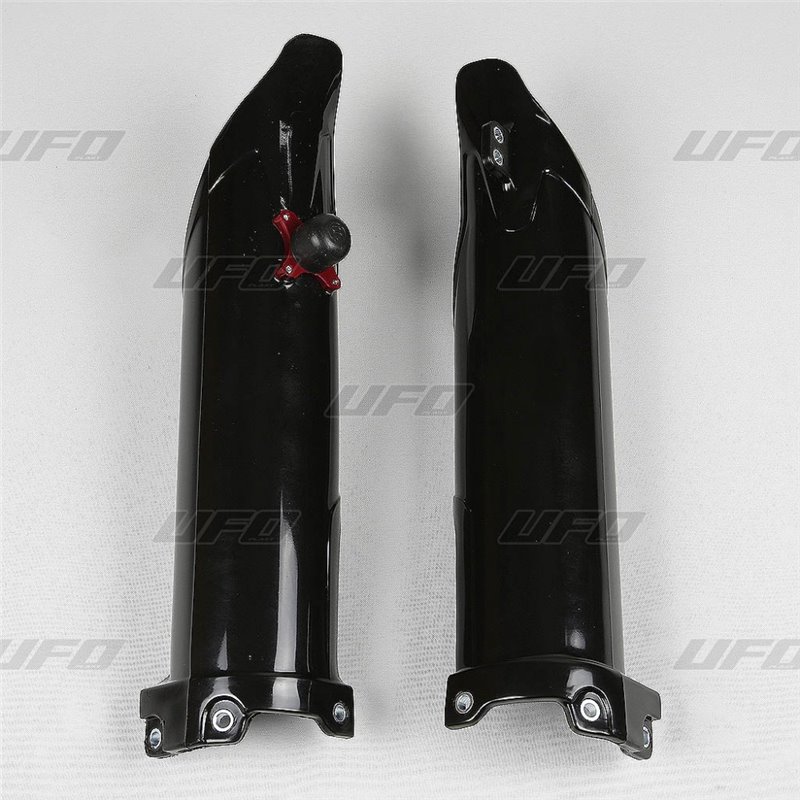 Copristeli forcella nero KAWASAKI KX 450 F 09-12 con kit partenza 