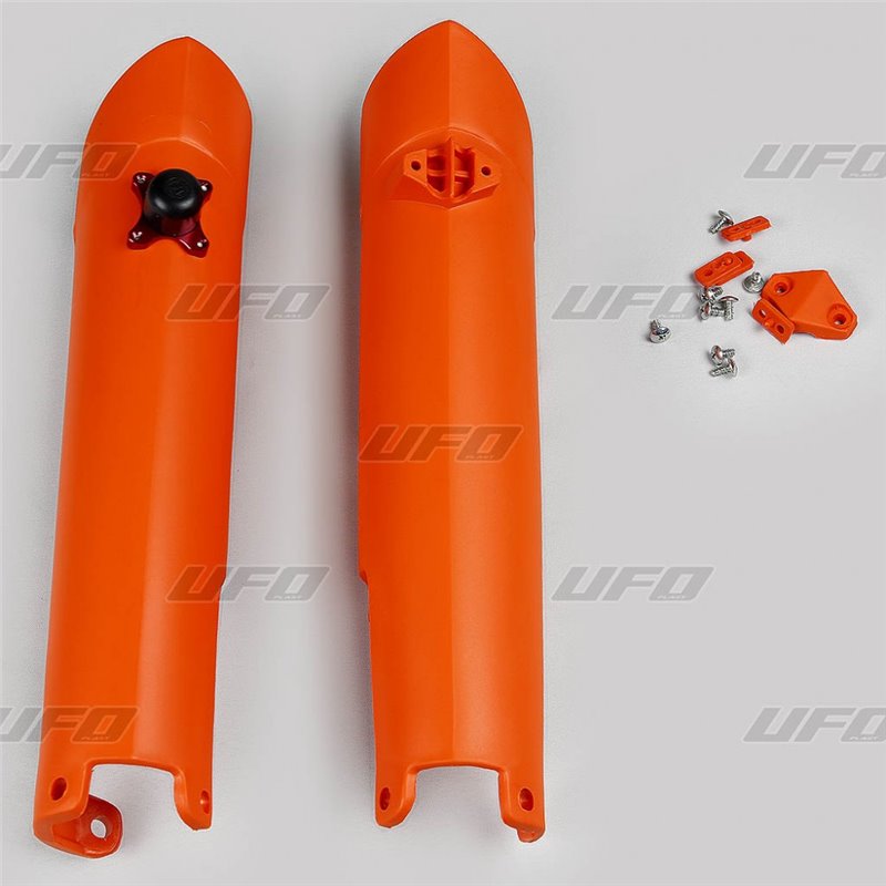 Fork slider protectors noir KTM SX 07-14 with launch control 