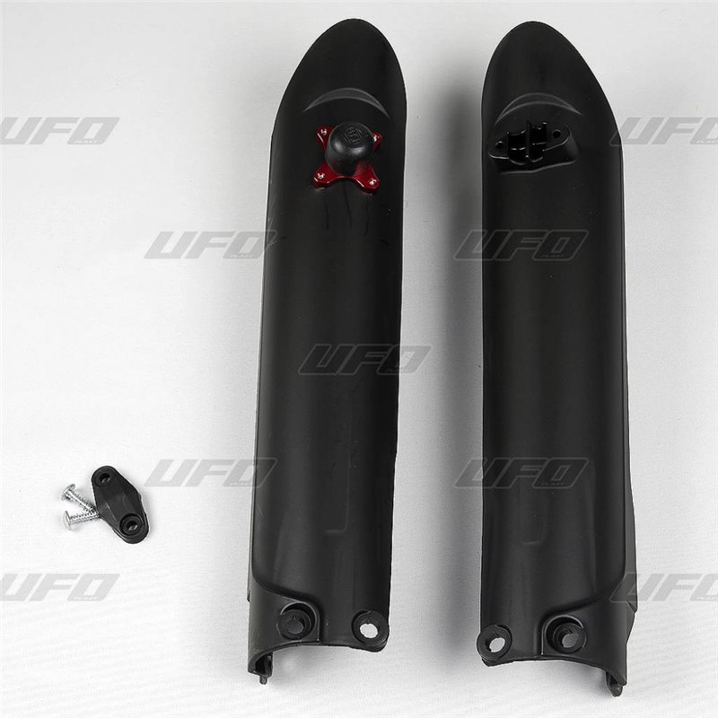 Fork slider protectors noir KTM SX 15-18 with launch control 