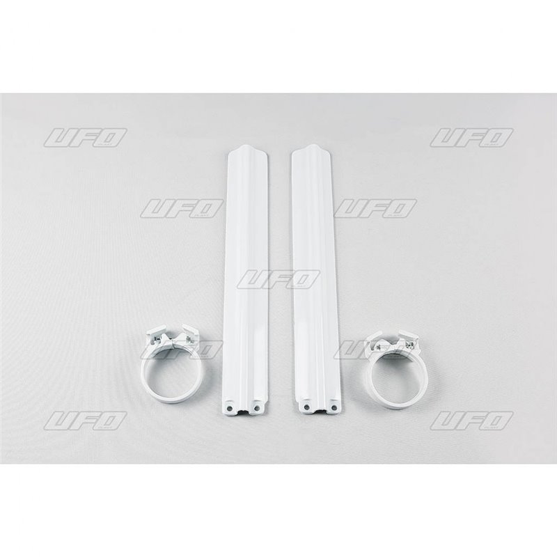 Fork slider protectors blanc SUZUKI RM 250 91 