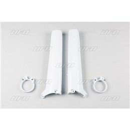 Fork slider protectors blanc SUZUKI RM 125 92-93 