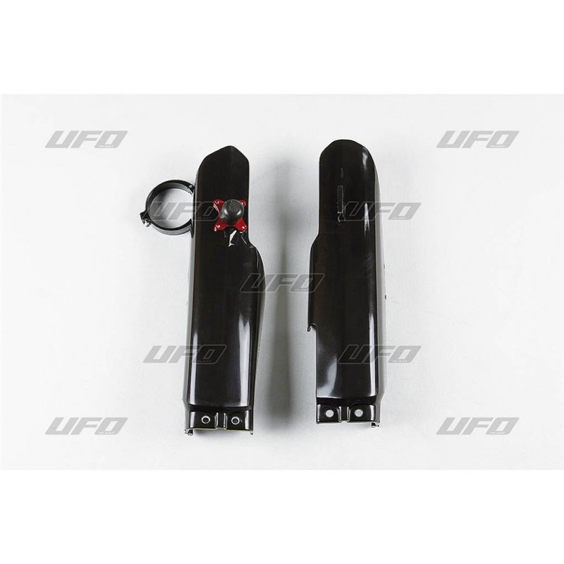 Fork slider protectors noir SUZUKI RM 85 00-18 with launch control 