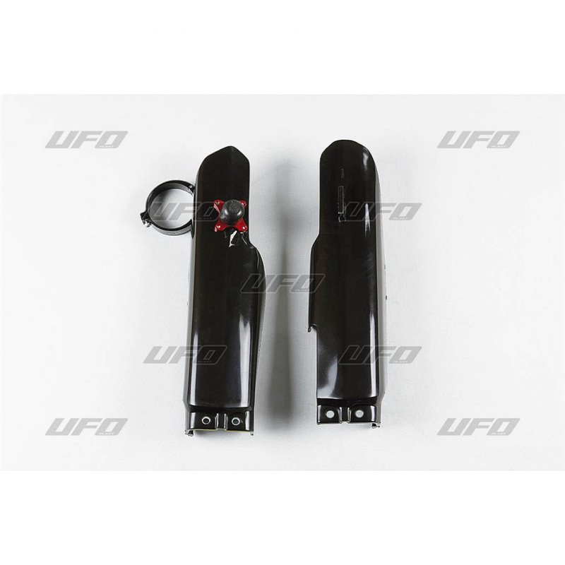 Copristeli forcella nero SUZUKI RM 85 00-18 con kit partenza 