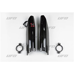 Fork slider protectors noir SUZUKI RM 250 04-06 with launch control 