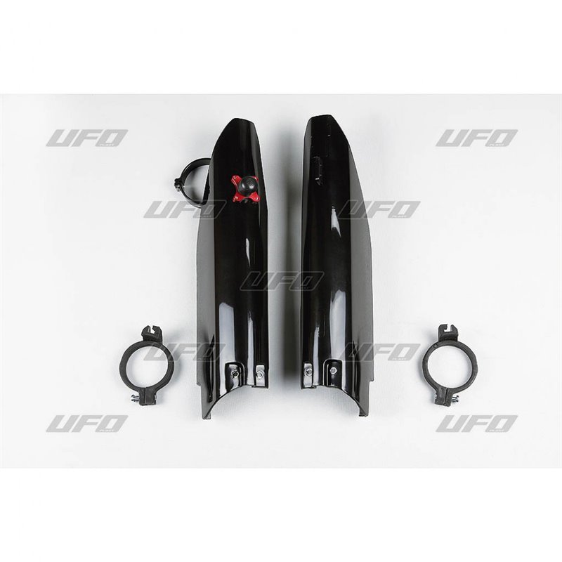 Copristeli forcella nero SUZUKI RM 250 04-06 con kit partenza 