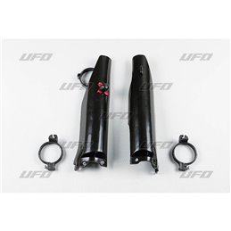 Fork slider protectors noir SUZUKI RMZ 250 04-06 with launch control 