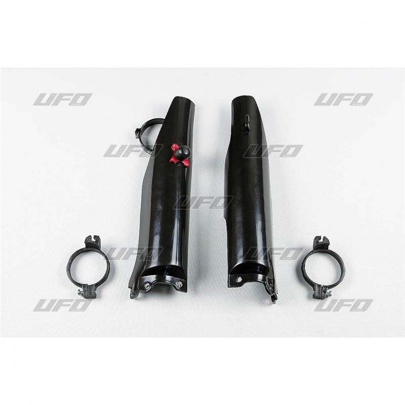 Fork slider protectors noir SUZUKI RMZ 250 04-06 with launch control 