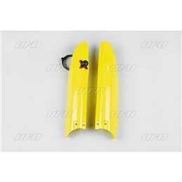 Fork slider protectors noir SUZUKI RM 125 07-18 with launch control 