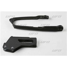 Kit chain guide & Swingarm chain slider noir SUZUKI RM 250 99-00 