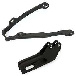 Kit chain guide & Swingarm chain slider noir YAMAHA YZ 125 03-04 