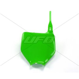 Plaque d'immatriculation avant Kawasaki KX 125 (03-04)--KA03740-UFO plast