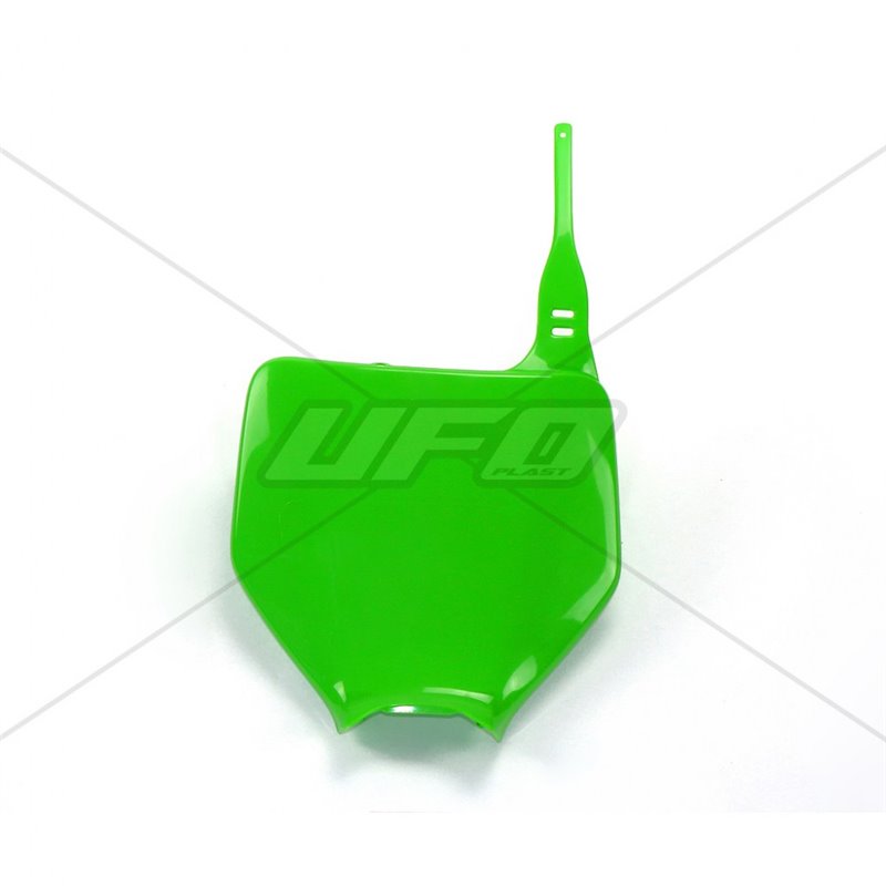 Plaque d'immatriculation avant Kawasaki KX 125 (03-04)--KA03740-UFO plast