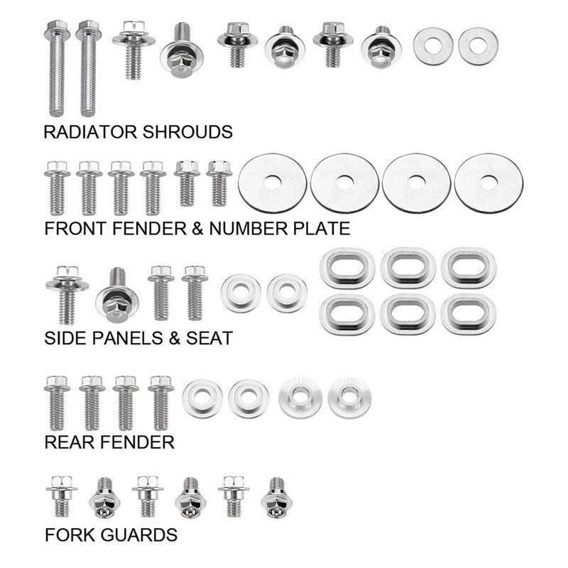 RiMoToShop|Plastic screw kit Suzuki RMZ 250 19-NRTeam