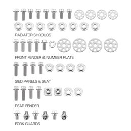 Kit vis plastique Suzuki RMZ 450 (08-17)--DS89.5401-NRTeam