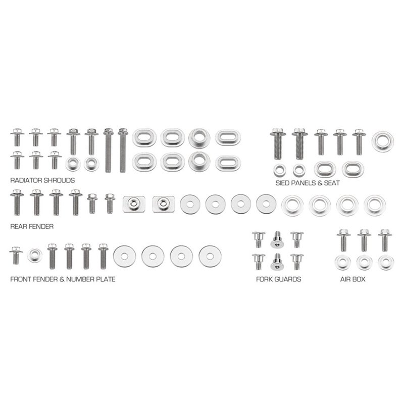 Kit de vis en plastique Yamaha WR 250 F (15-19)--DS89.5203-NRTeam