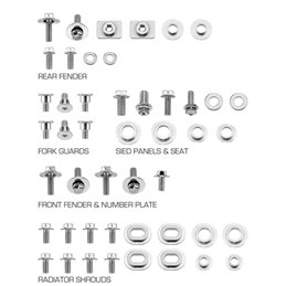 RiMoToShop|Plastic screw kit Yamaha YZ 250 F 10-13-NRTeam