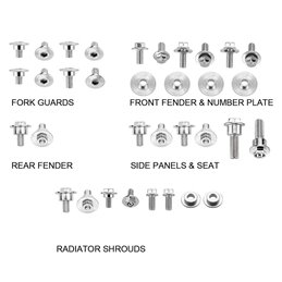 RiMoToShop|Plastic screw kit Honda CRF 250 R 18-19-NRTeam