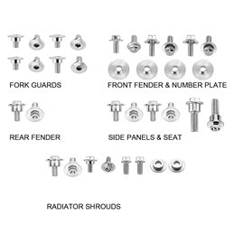 RiMoToShop|Plastic screw kit Honda CRF 450 R 17-19-NRTeam
