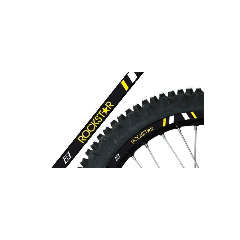 STICKERS WHEEL RIMS REPLICA ROCKSTAR ENERGY