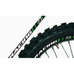 adhésifs pour CERCHI roue vert blackbird racing MOTOCROSS