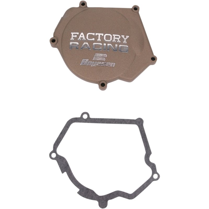 Carter coperchio accensione Factory YAMAHA YZ125 05-19-0940-0382-BOYESEN lamelle Carter coperchio accensione Factory YAMAHA YZ125 05-19-0940-0382-BOYESEN lamelle