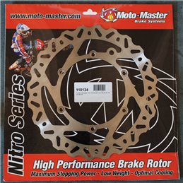 Disco freno anteriore nitro HONDA CR125R 02-07-1711-0667-Moto Master