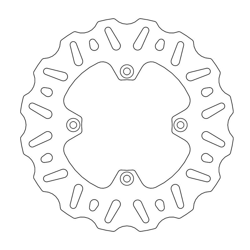 Rear brake disc nitro SUZUKI RM85/L 05-18