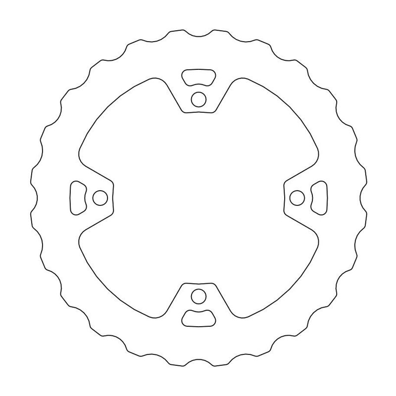 Rear brake disc nitro RM-Z450 05-17