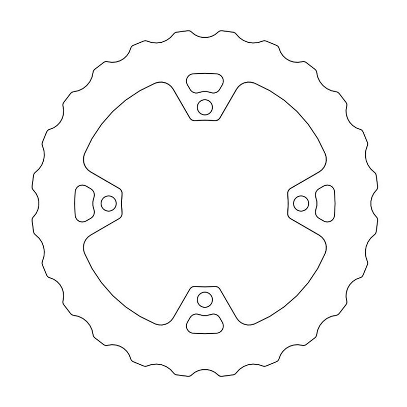 Rear brake disc nitro KAWASAKI KX250F 04-18