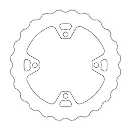 disque de frein arrière nitro KLX450R 07-17