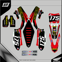 Custom graphics HONDA  CR 125 